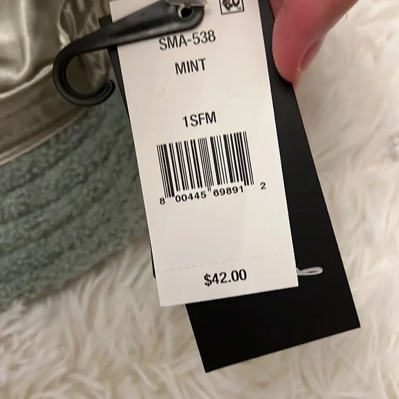 STEVE MADDEN Sherpa Bucket Hat mint - Picture 5 of 7